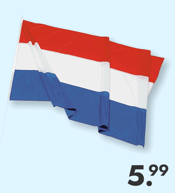 Nederlandse vlag voor 5.99