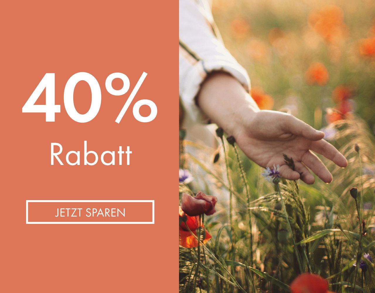 40% Rabatt
