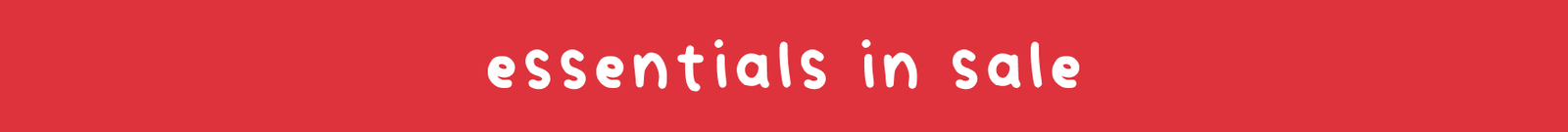 essentials in sale