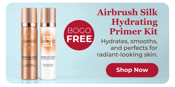 Airbrus Silk Hydrating Primer Kit: Hydrates, smooths, and perfects for radiant-looking skin.