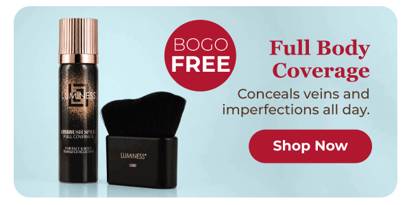 FULL BODY COVERAGE FOUNDATION: Conceals veins and imperfections all day.