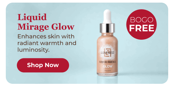 LIQUID MIRAGE GLOW: Enhances skin with radiant warmth and luminosity.