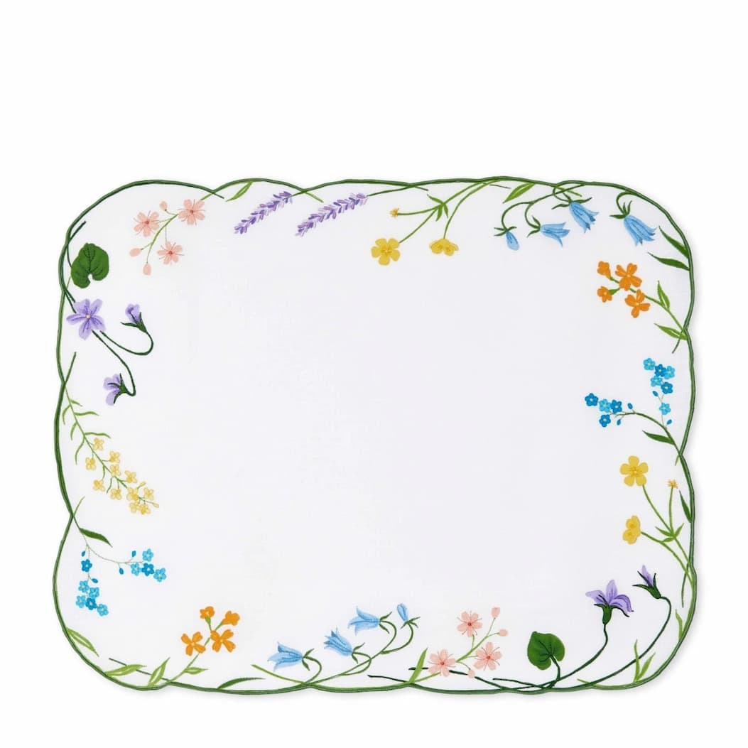 GARDEN EMBROIDERED PLACEMATS