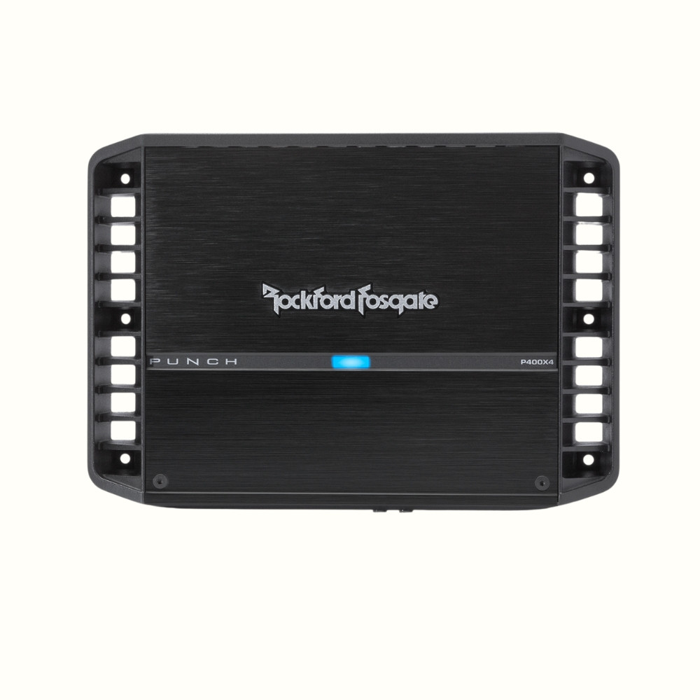 Image of Rockford Fosgate Punch P400X4 400 Watt RMS 4 Channel Car Amplifier