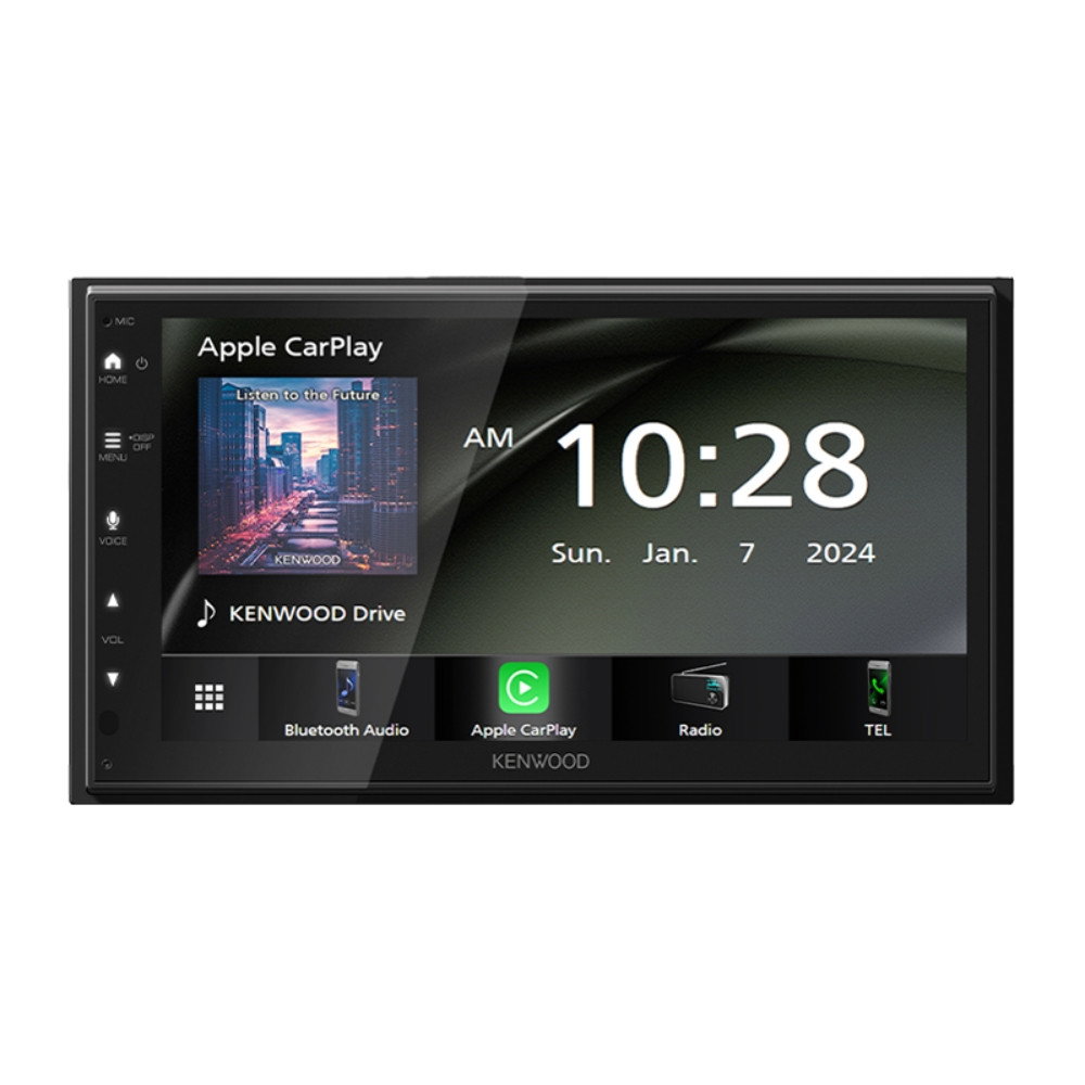 Image of Kenwood DMX40S 6.8" 2-DIN Multimedia w/ Apple CarPlay & Android Auto