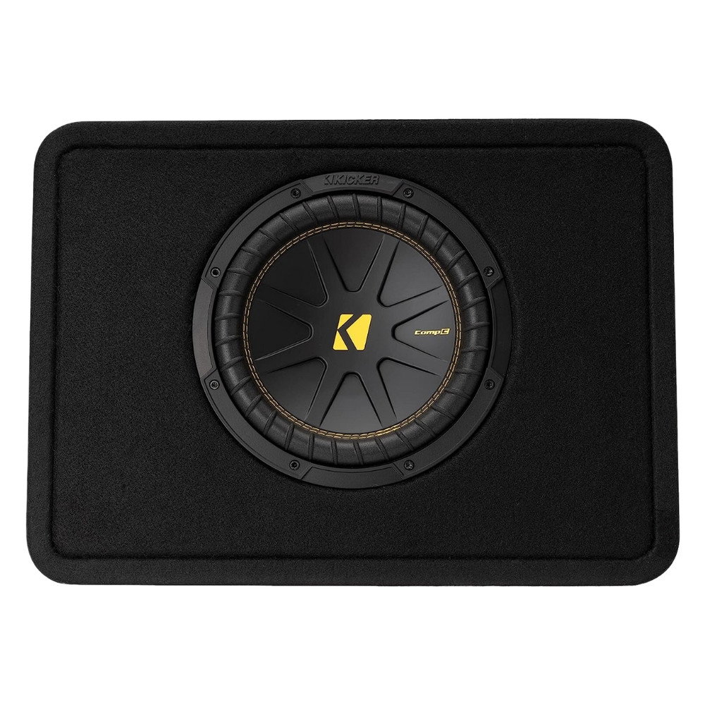 Image of Kicker 50TCWC104 50 Series CompC 10" Subwoofer Enclosure, 500 Watts Peak Power