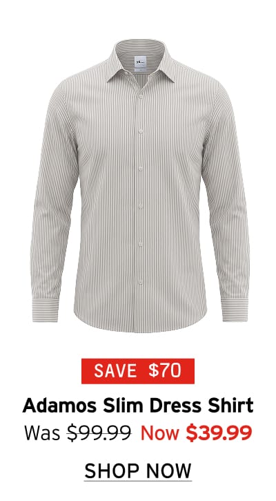 Adamos Slim Fit Stretch Dress Shirt