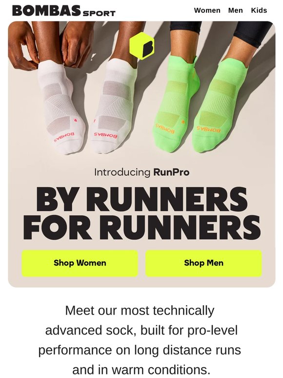 NEW RunPro: Made For Serious Runners