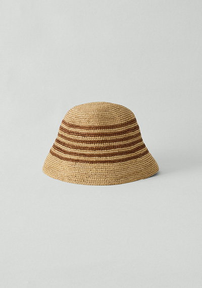 Maison N.H Paris Raffia Stella Hat