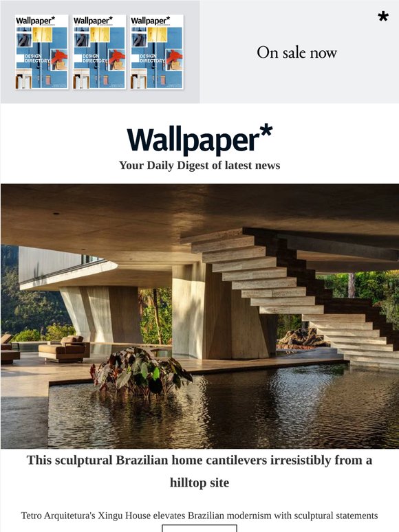 Tour a curvy Brazilian home