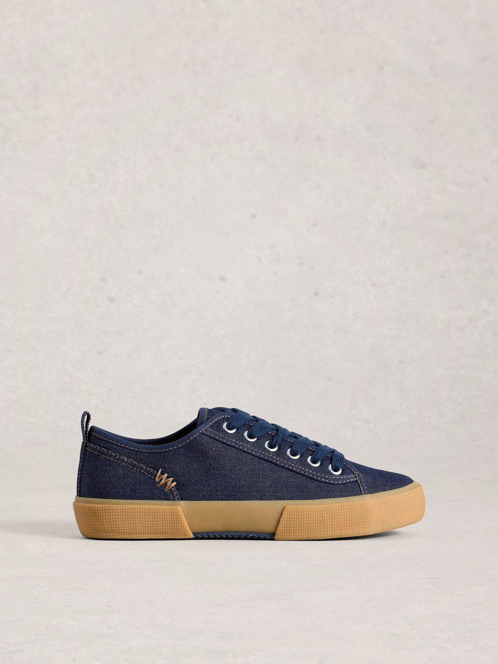 Shop Pippa Canvas Lace Up Trainer