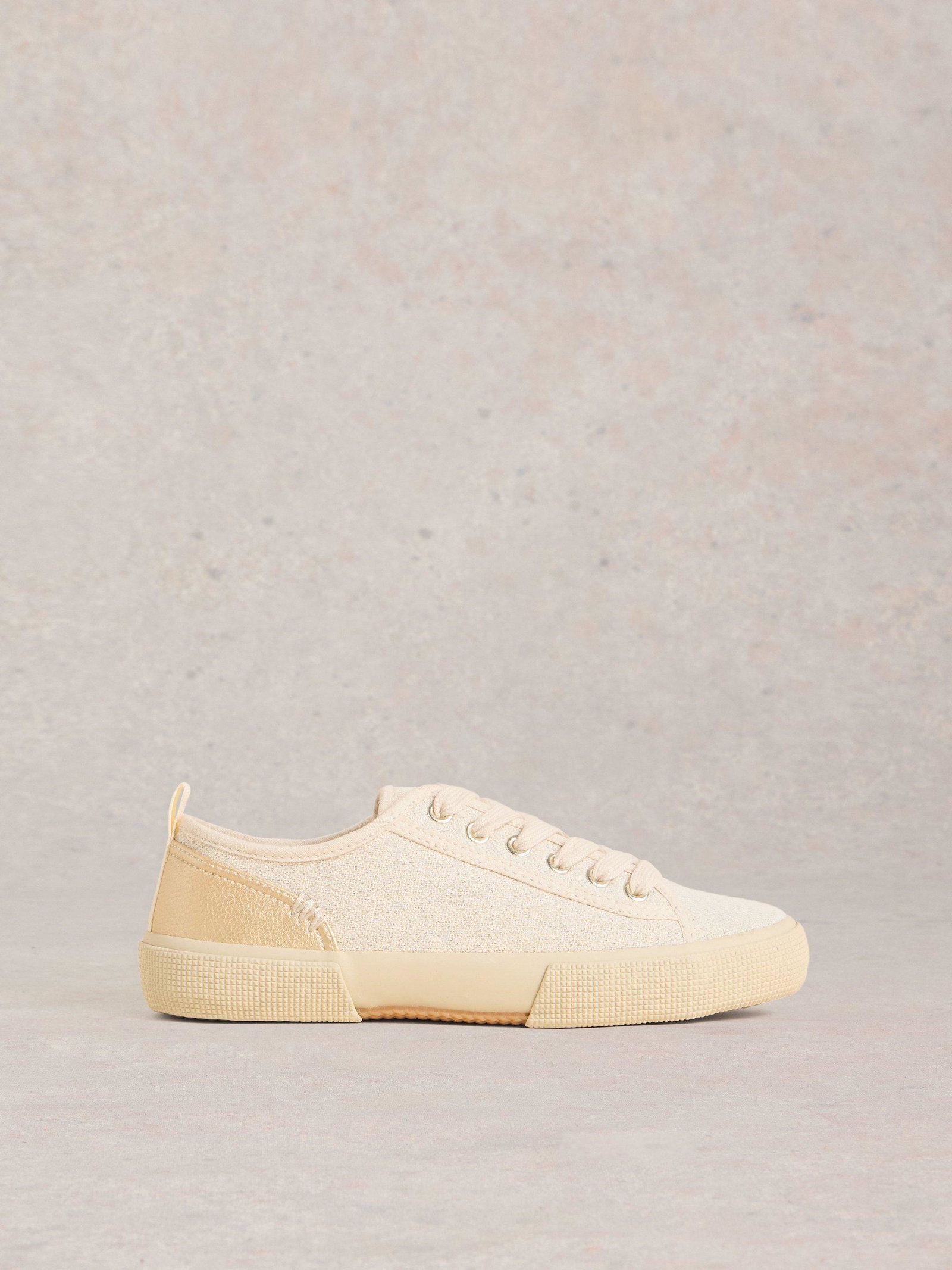 Shop Pippa Canvas Lace Up Trainer