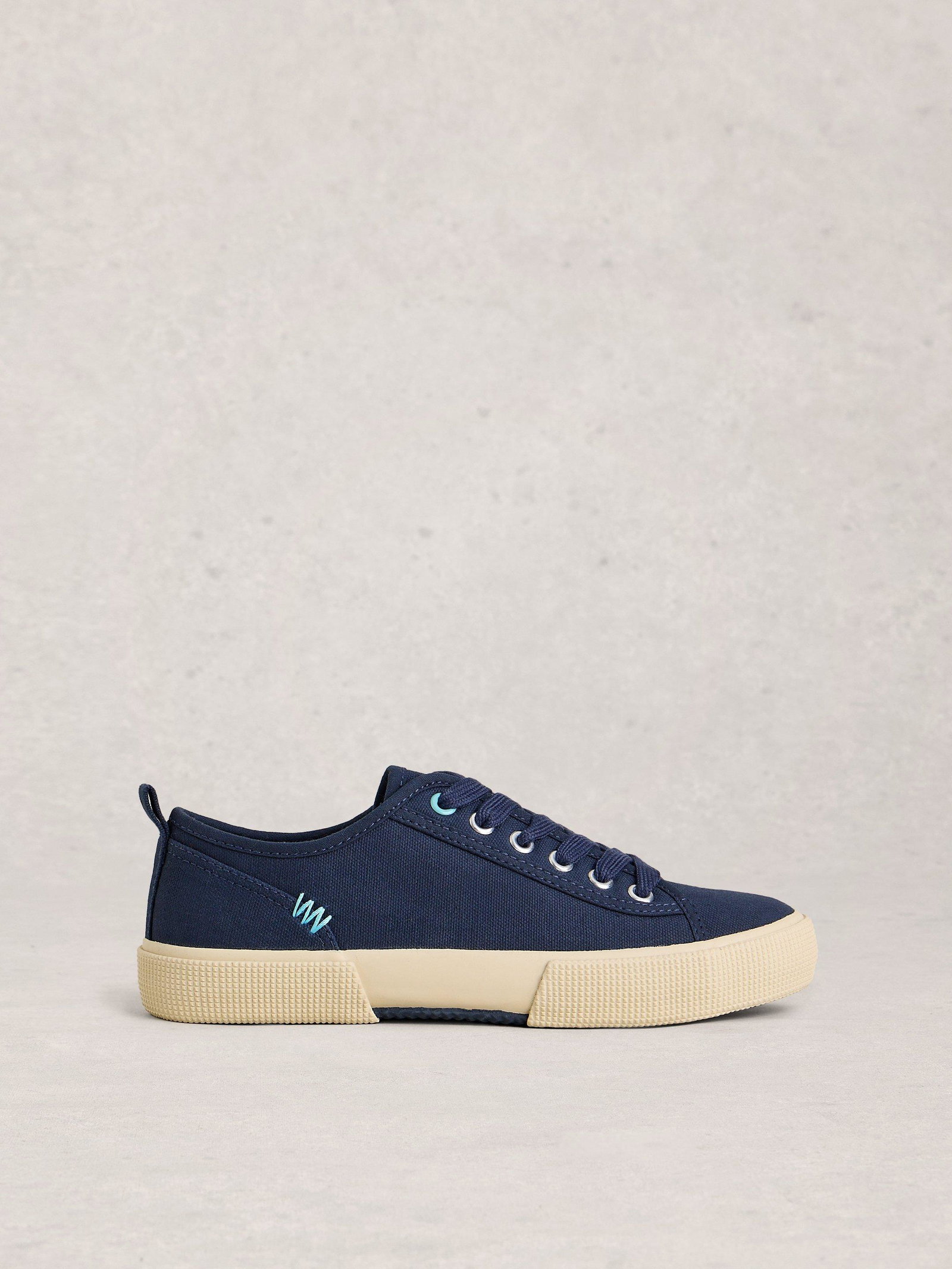 Shop Pippa Canvas Lace Up Trainer