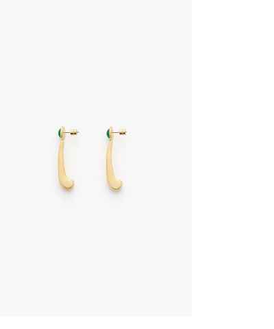 Beaded Long Lluvia Earrings