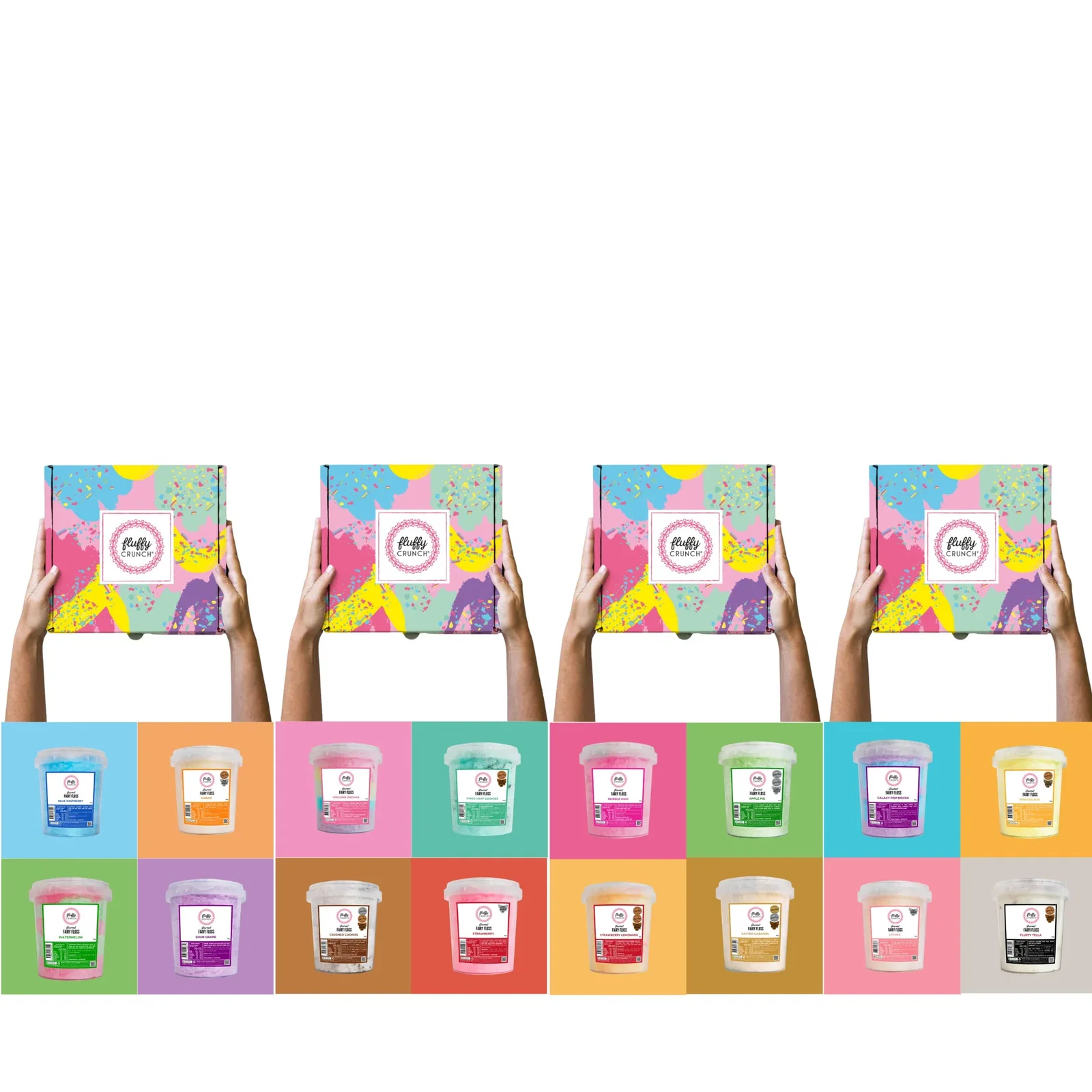 Image of Build a Box - 16 Fairy Floss Tubs
