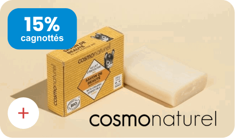 15% cagnottés sur Cosmo Naturel