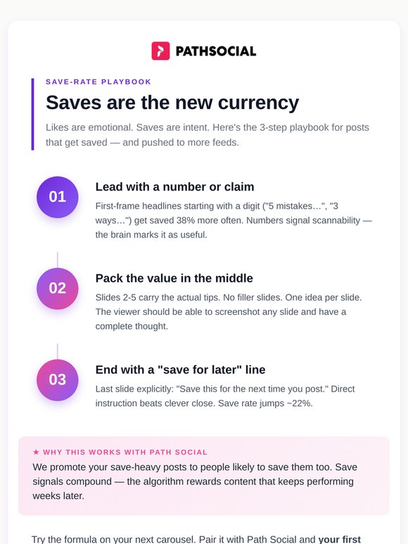 Why saves matter more than likes now