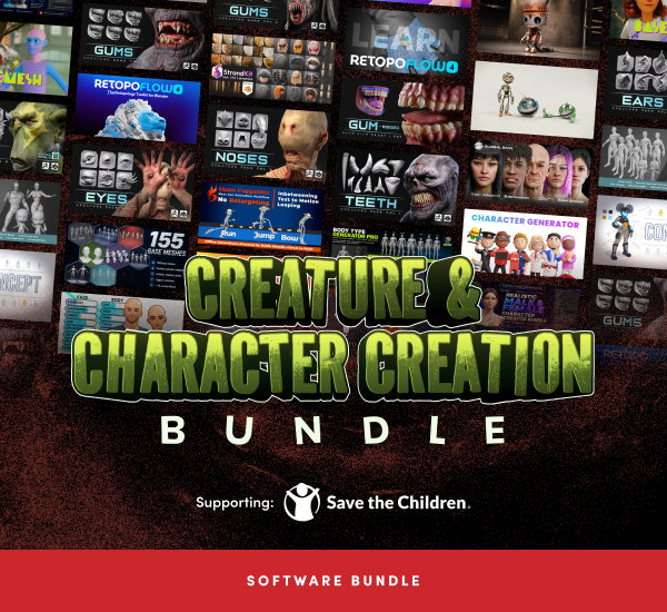 Sink your teeth into a monstrous collection of creature and character assets with our latest bundle from Superhive. 