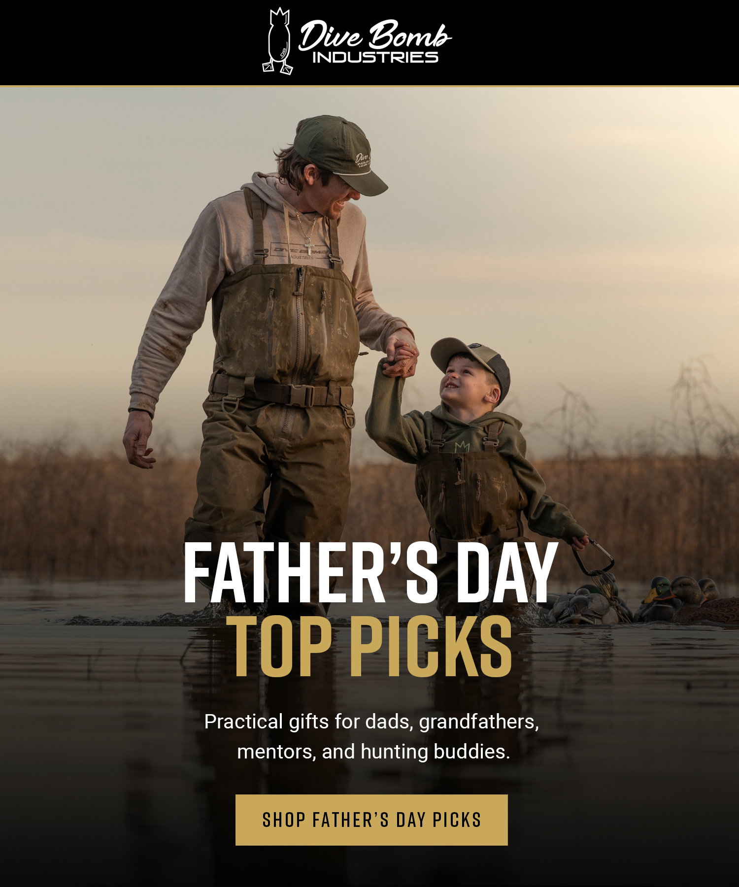 Father's Day Top Picks. Practical gifts for dads, grandfathers, mentors, and hunting buddies. Shop Father's Day Picks