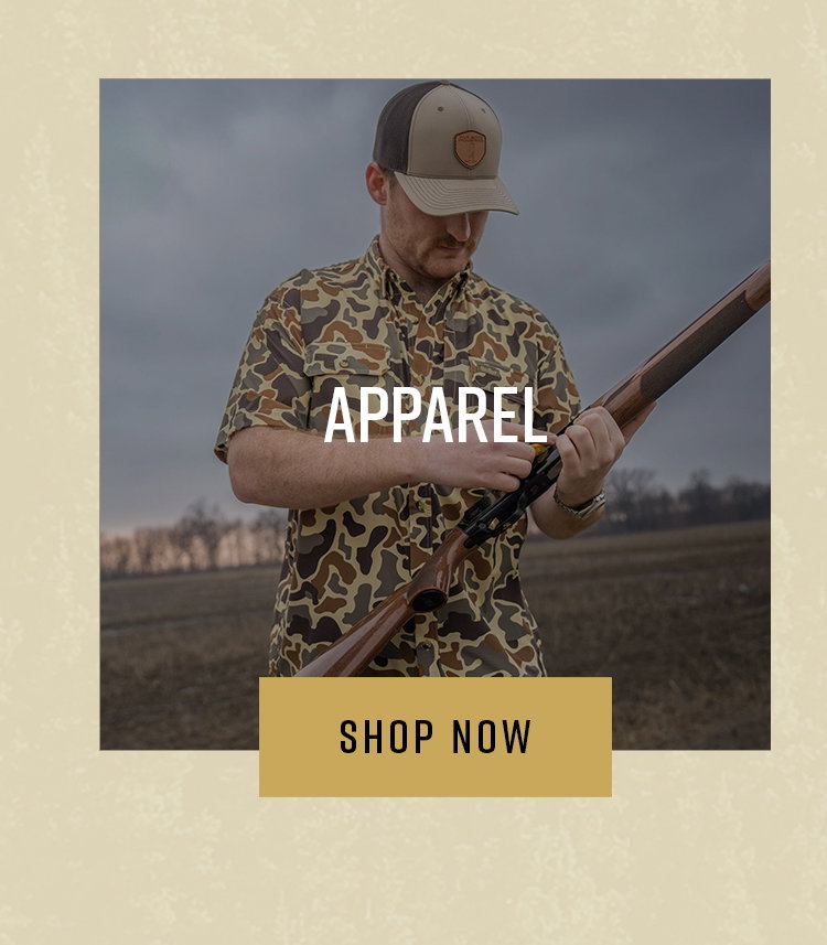 Apparel. Shop Now.