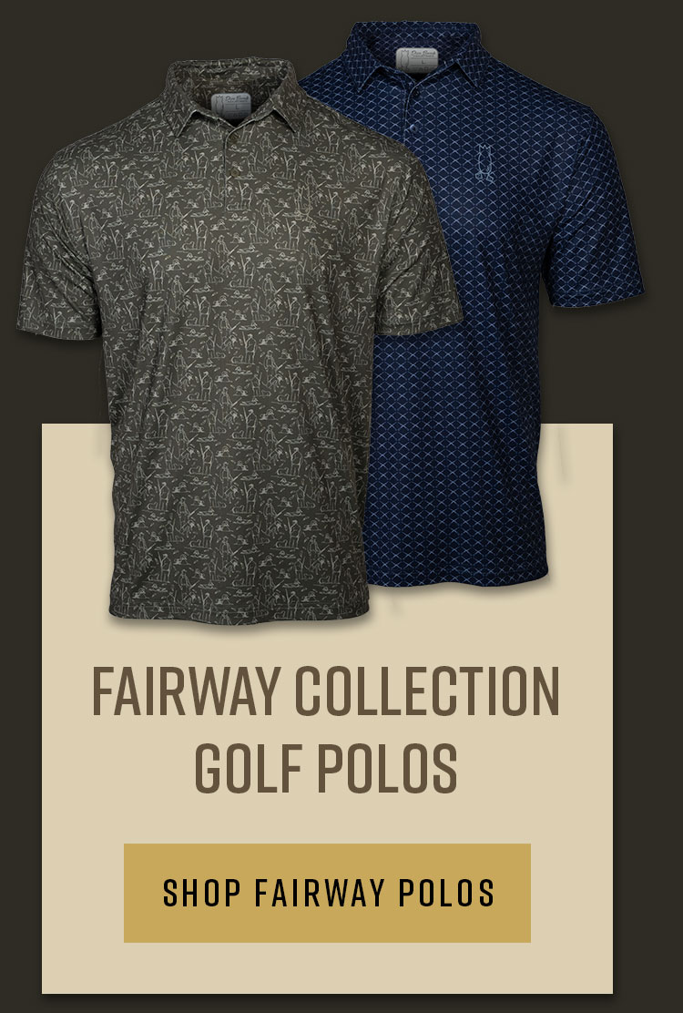 Fairway Collection Golf Polos. Shop Fairway Polos.