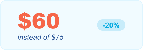 $60