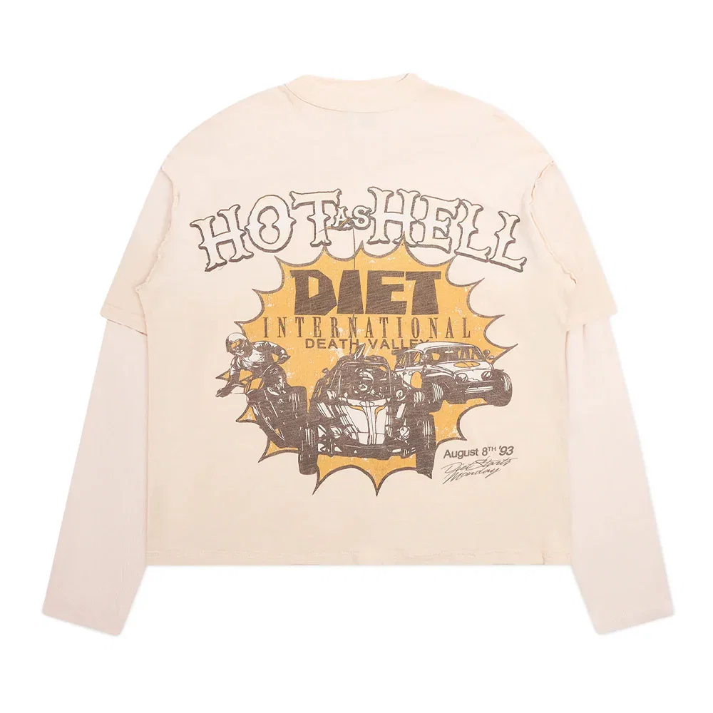 Image of Diet Starts Monday Hot as Hell LS Tee