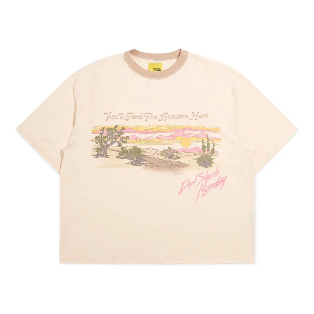 Image of Diet Starts Monday Desertscape SS Tee - Cream
