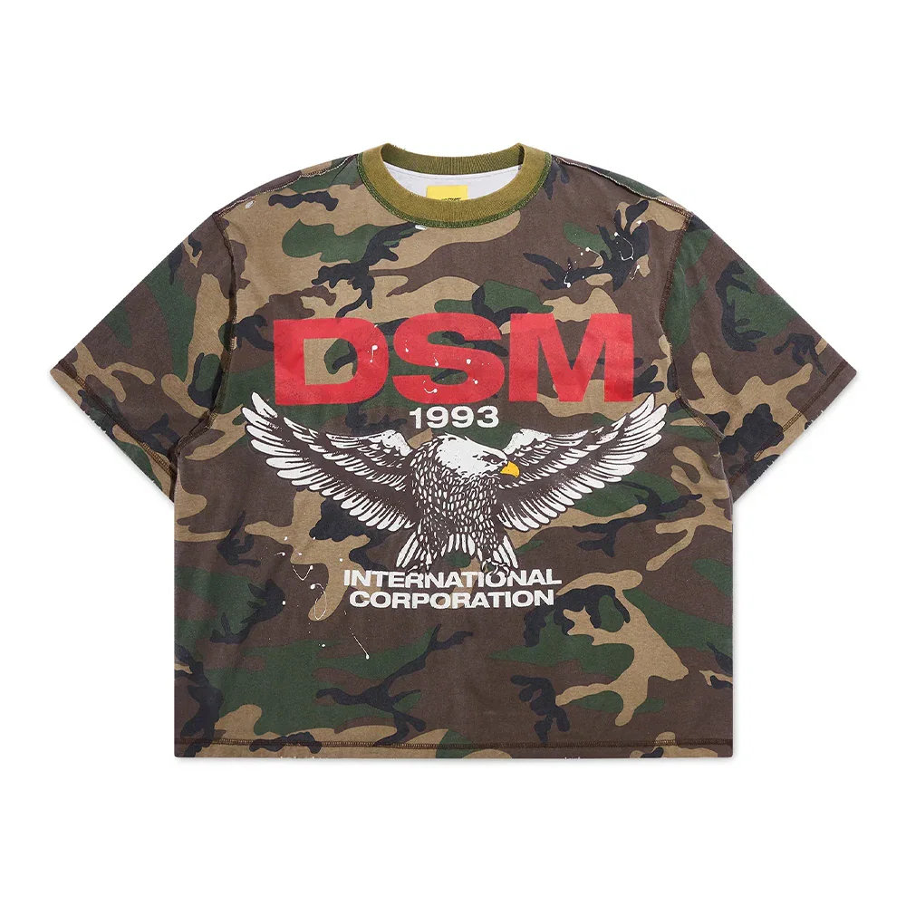 Image of Diet Starts Monday DSM Eagle Camo SS Tee