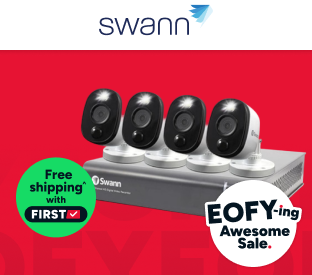 Swann 4 Channel DVR with 4 x 1080p Full HD Security Cameras System - Official Swann Refurbished Product Image