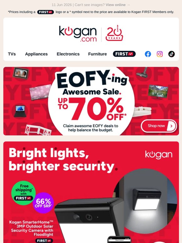 Up to 60% OFF top tech in our EOFY Sale!