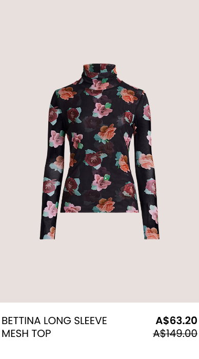 Bettina Long Sleeve Mesh Top