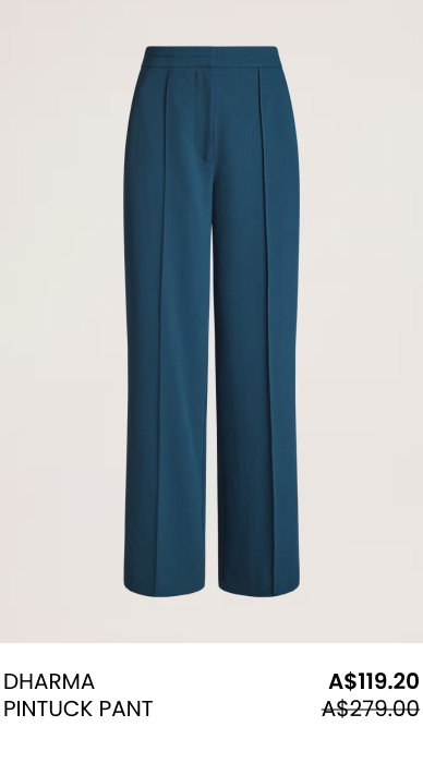 Dharma Pintuck Pant