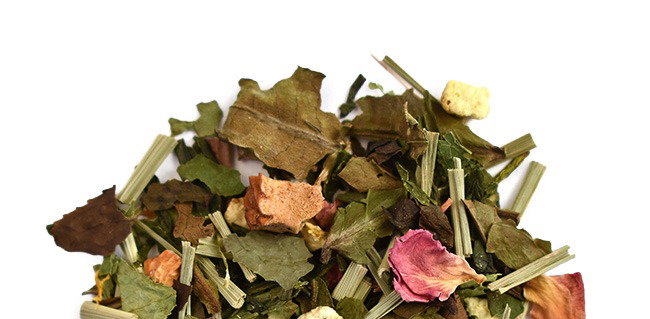 Peach & Petals Flavored Green & White Tea
