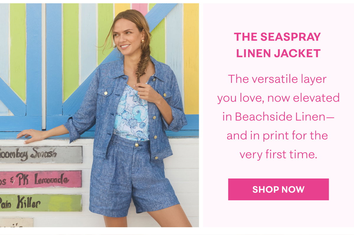 The Seaspray Linen Jacket