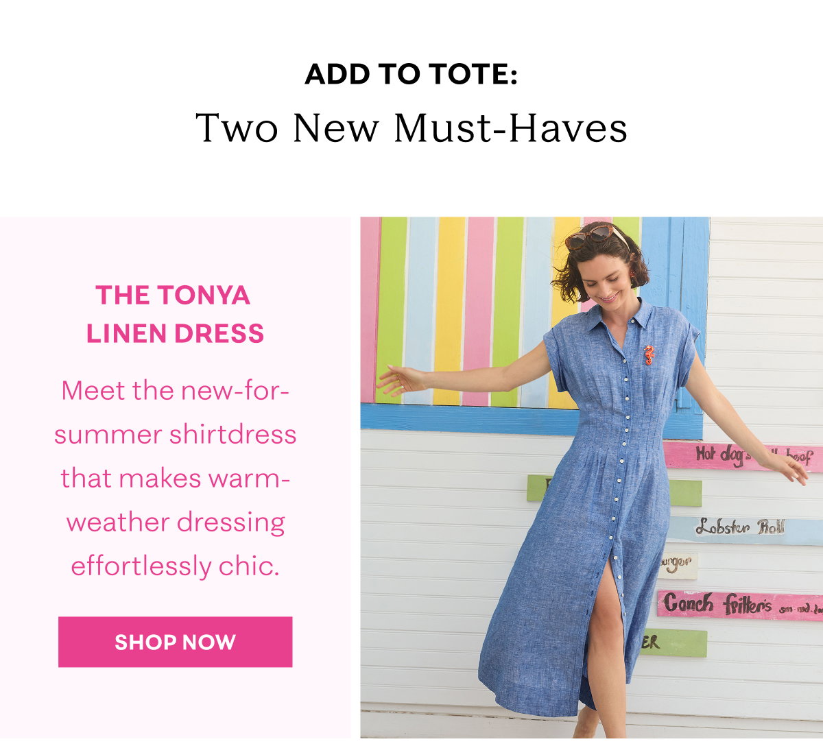 The Tonya Linen Dress