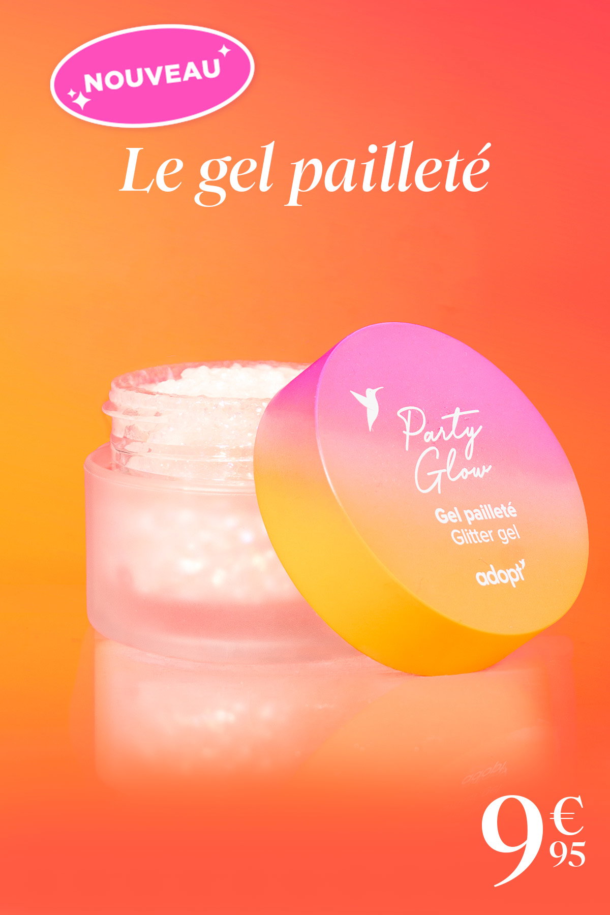 Parti Glow : un fini scintillant