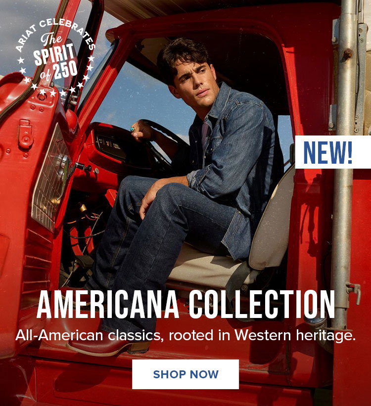 New! Americana Collection. SHOP NOW