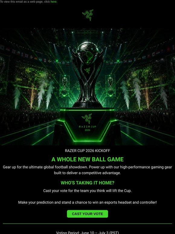 🏆Razer Cup 2026 Kickoff ⚽