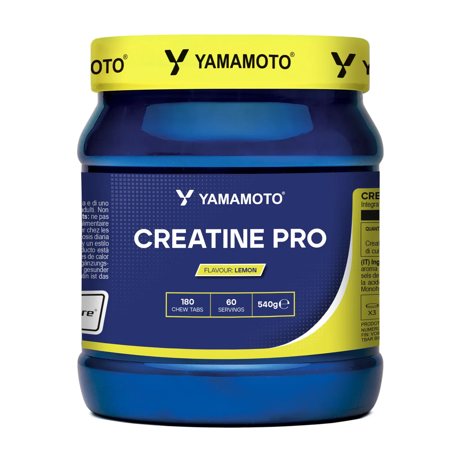 Image of YAMAMOTO NUTRITION<br><b>CreatinePRO<br>180 compresse masticabili