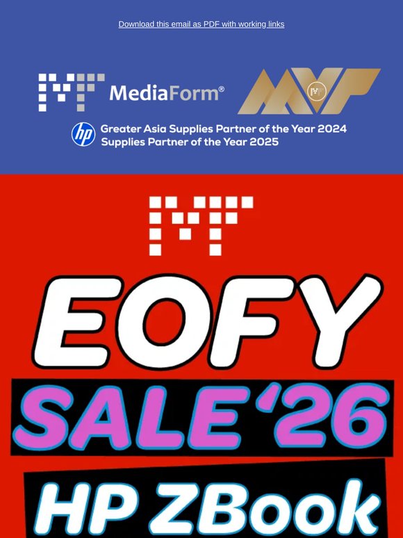 🎁 EOFY Special: HP ZBook 8 G1i with Poly Headset