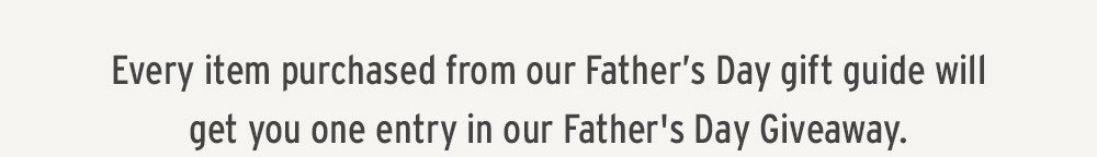Father's Day Giveaway