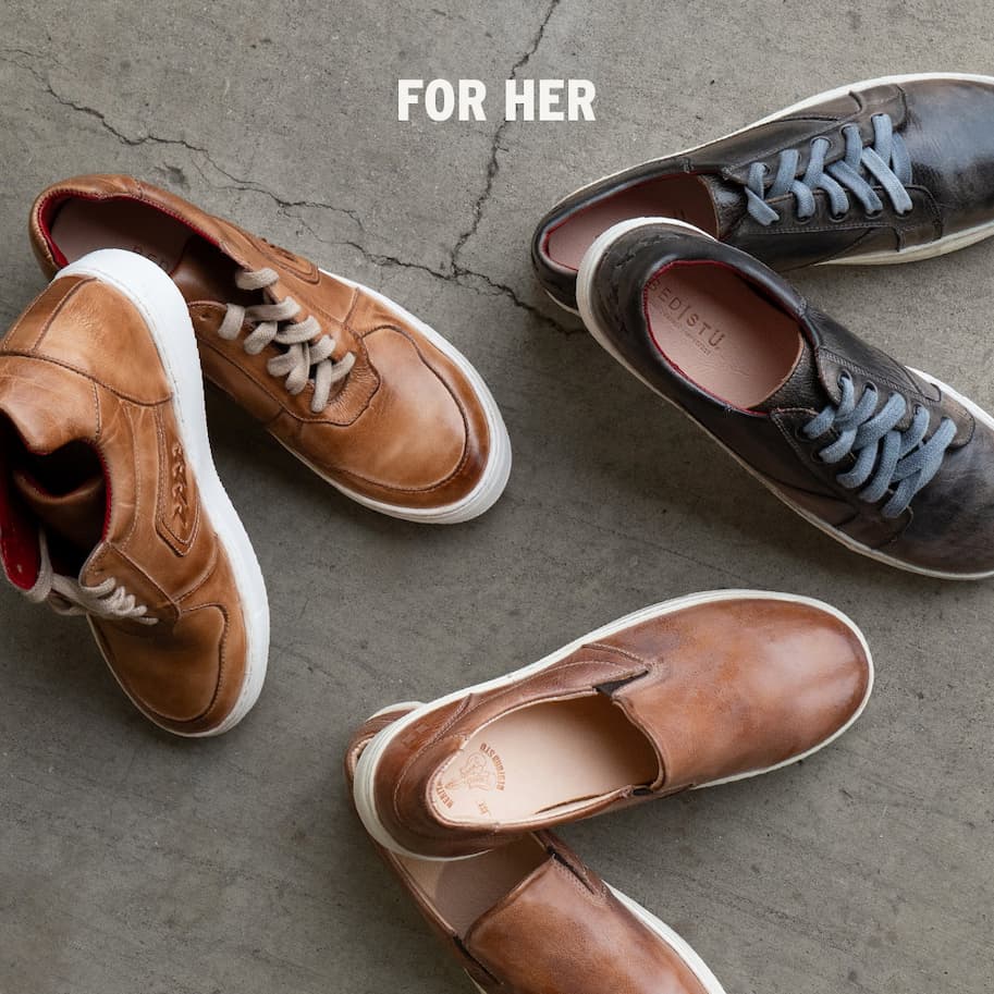 Her sneakers