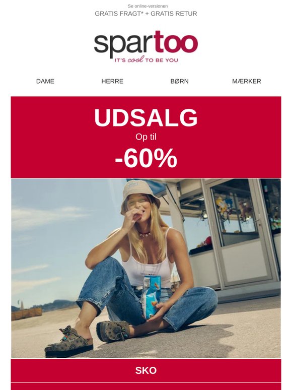 ☀️ Udsalg! Spar op til 60 % på 30.000 modeller - gratis levering til posthuset.