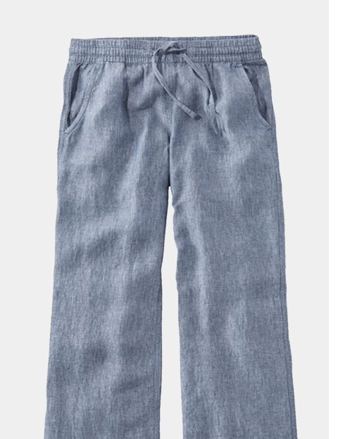 Premium Washable Linen Pull-On pants