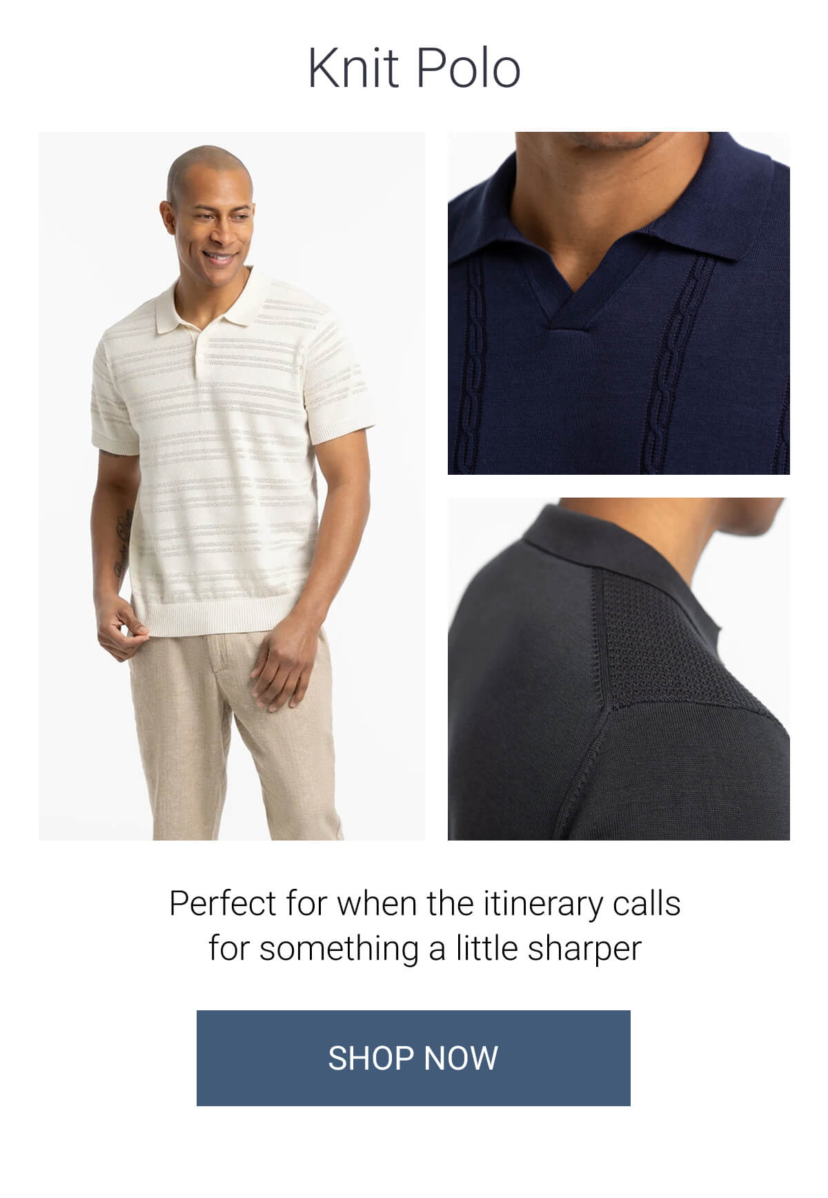 Knit Polo