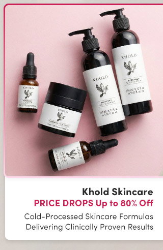 Khold Skincare | Cold-Processed Skincare Formulas Delivering Clinically Proven Results –  New Price Drops Up to 80% Off