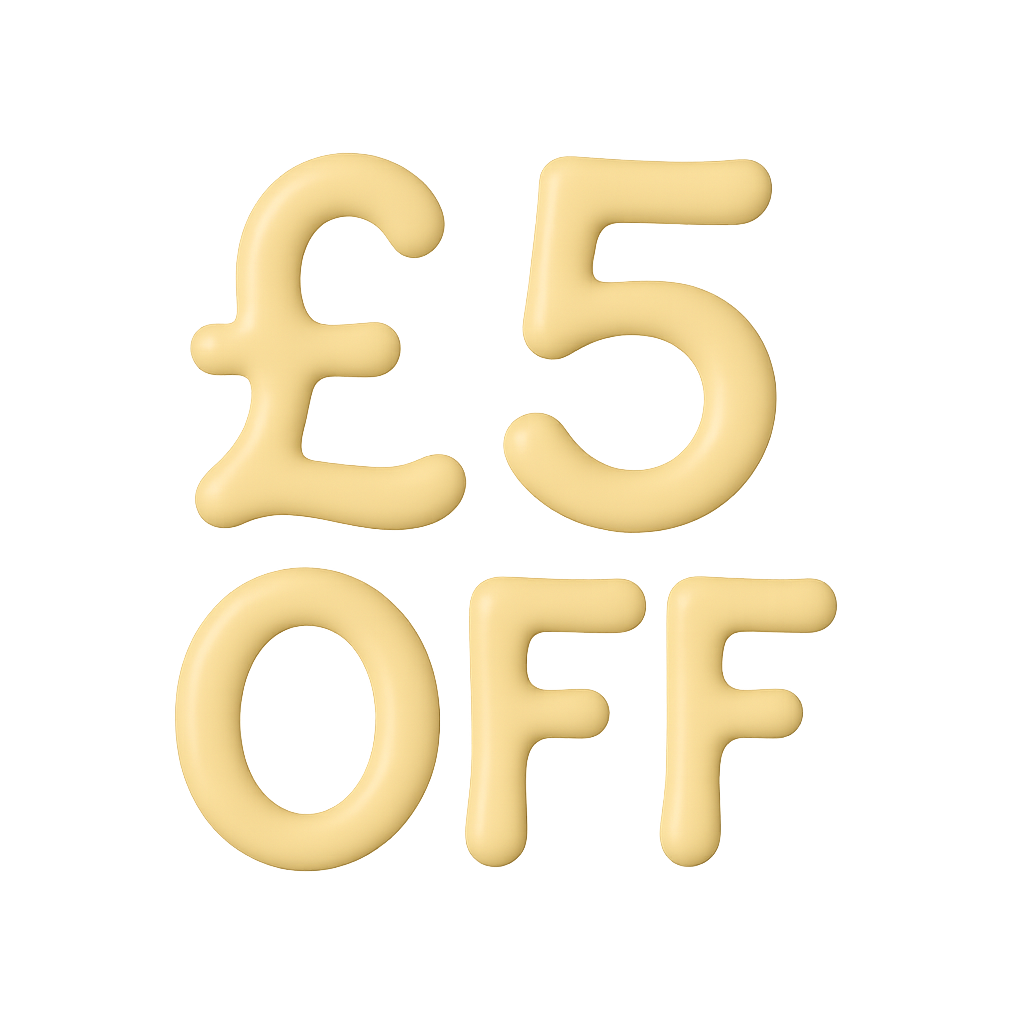 £5 off