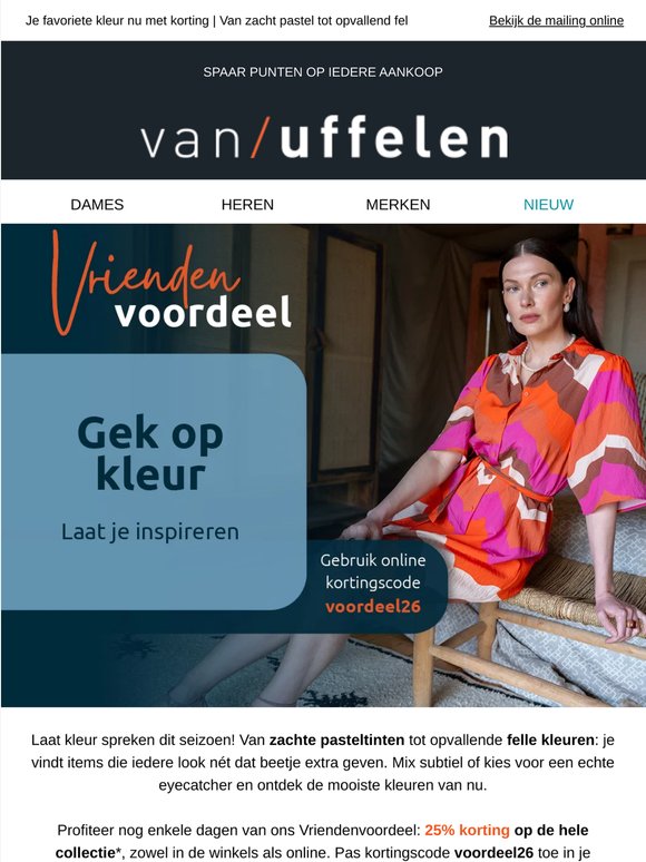 Nog even 25% Vriendenvoordeel
