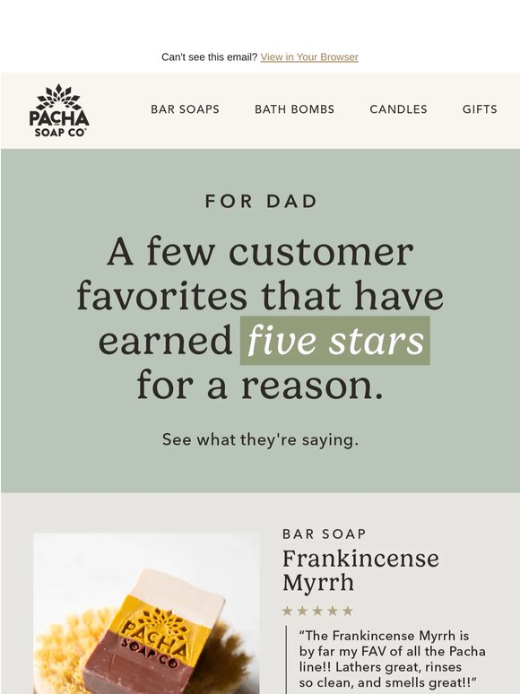 Five Star Picks for Dad